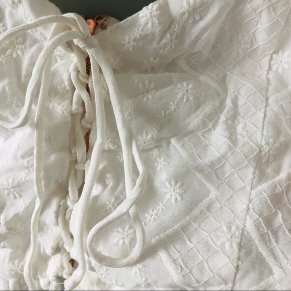 🟡2/30$ | Embroidered crop top - Picture 7 of 10